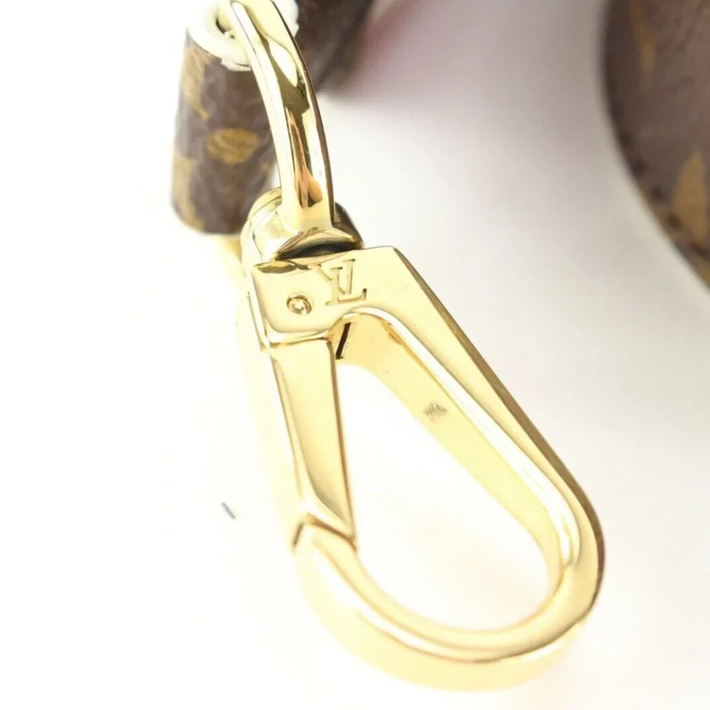 Louis Vuitton Monogram x Fuchsia Reversible Guitar Strap Shoulder 1LK0216